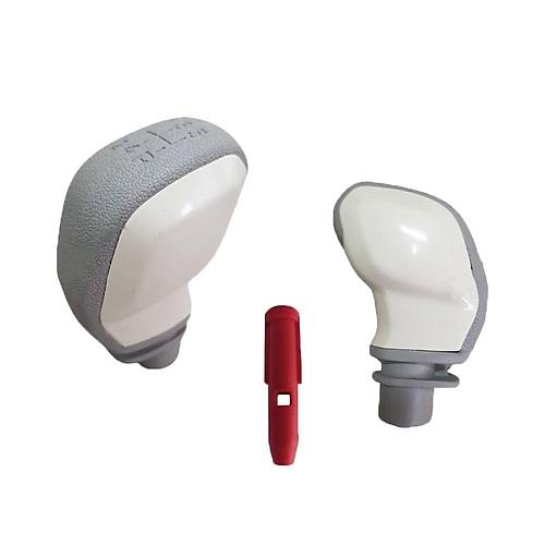 Universal 5 �leri Sportif Vites Topuzu Koyu Bej A��k Bej