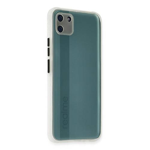 Realme C11 K�l�f Miami �effaf Silikon - �effaf