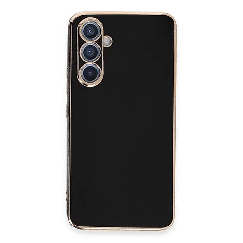 Galaxy A54 5G K�l�f Volet Silikon - Siyah