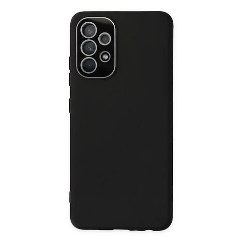 Galaxy A33 5G K�l�f Lansman Glass Kapak - Siyah