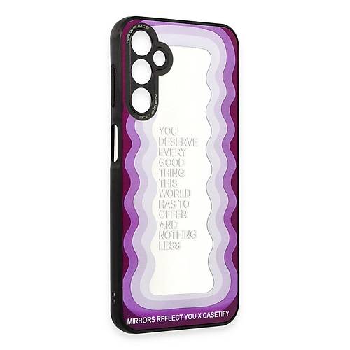Galaxy A14 4G K�l�f Mirror Desenli Kapak - Mirror - 5