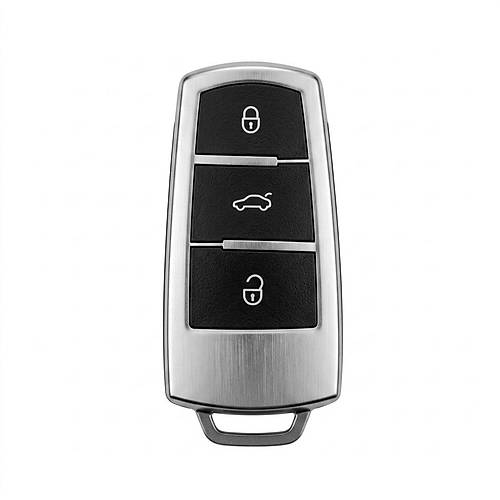 Volkswagen Sustas�z Uyumlu Silikon Oto Anahtar Kumanda Kab� K�l�f Gri