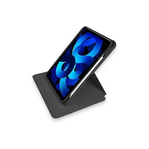 iPad 10.2 (7.nesil) K�l�f Starling 360 Kalemlikli Tablet K�l�f - Siyah