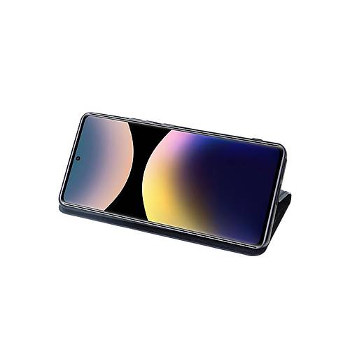 Redmi Note 14 Pro 4G K�l�f Trend S Plus Kapakl� K�l�f - Lacivert