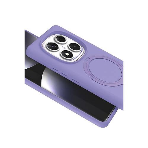 Redmi Note 14 Pro 5G Regal Magsafe Standl� Kapak - Lila