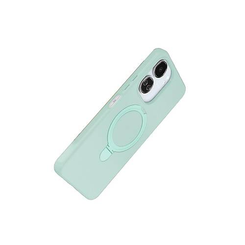 Redmi 13C Regal Magsafe Standl� Kapak - Su Ye�ili