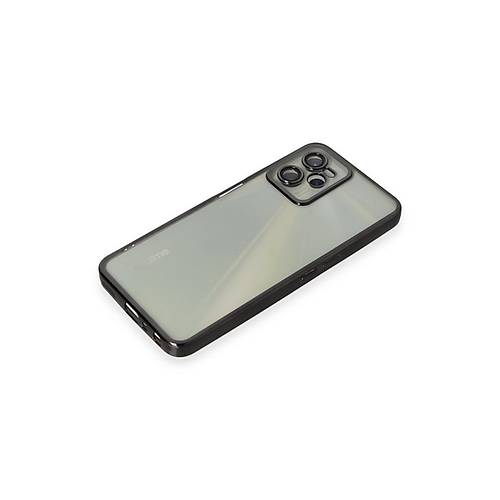 Realme C35 K�l�f Razer Lensli Silikon - Siyah