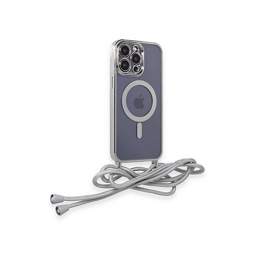 iPhone 12 Pro Max K�l�f Divo Lazer Ask�l� Magsafe Kapak - G�m��