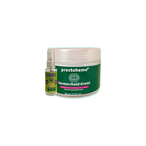 Proctohemo Rahatlat�c� Masaj Bak�m Kremi 100 ml+30 ml ��rek Otu  Ya� ile
