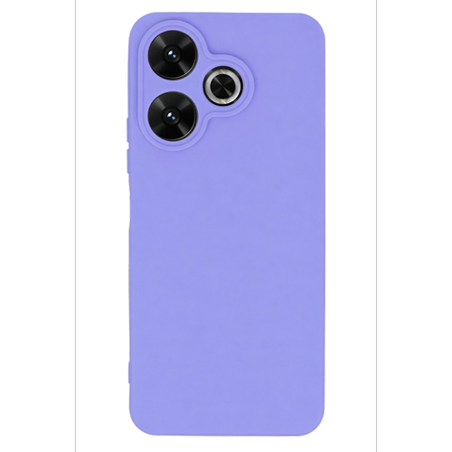 Redmi 13 4G K�l�f First Silikon - Lila