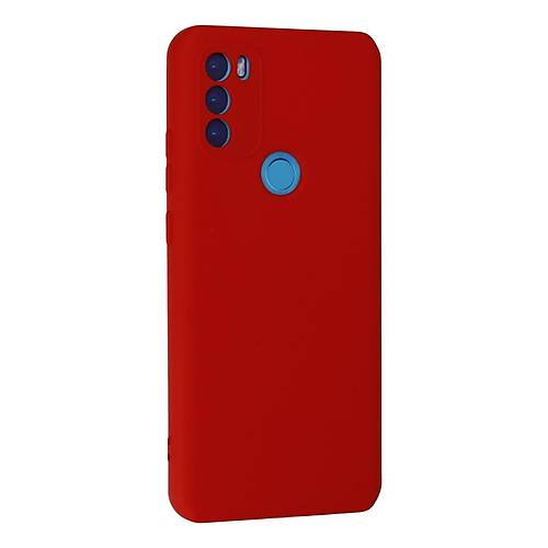 GM 21 Plus K�l�f Nano i�i Kadife Silikon - K�rm�z�