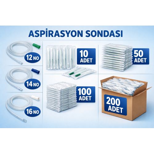 Aspirasyon Sondas� Tek Kullan�ml�k