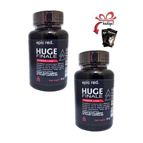 Huge Final Erkekler ��in Destekleyici 60'l� x 2 ad+Kayganla�t�r�c� Jelle
