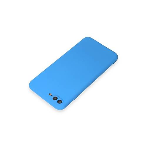 iPhone 7 Plus K�l�f First Silikon - Mavi