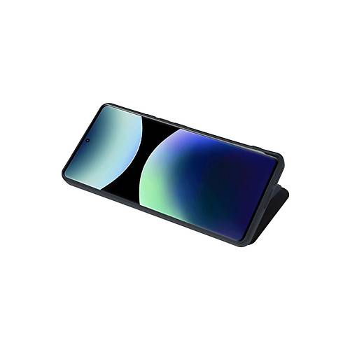 Redmi Note 14 Pro 5G K�l�f Flip Cover - Koyu Ye�il