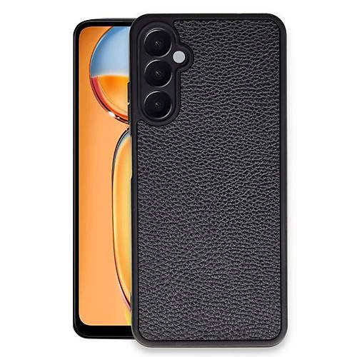 Galaxy A36 K�l�f Aras Deri Kapak - Siyah