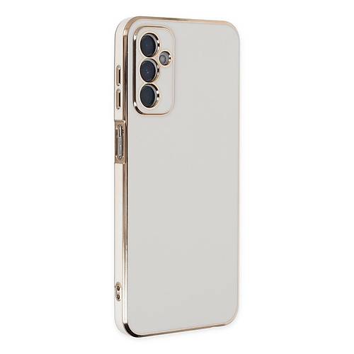 Galaxy M23 K�l�f Volet Silikon - Beyaz