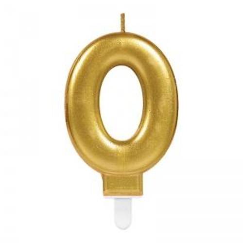 0 Rakam Mum Gold Renk