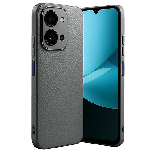 Redmi 15C 4G Thermax Silikon K�l�f - Gri