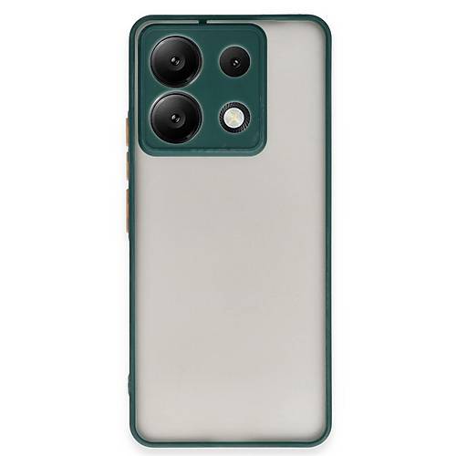 Redmi Note 13 5G K�l�f Montreal Silikon Kapak - Ye�il
