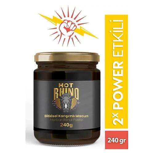 Hot Rhino Erkeklere �zel Do�al Kar���ml� Ball� Atom Macun 240 gr