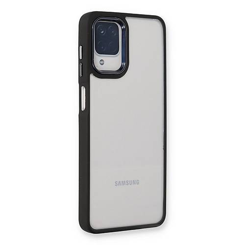 Galaxy A22 K�l�f Dora Kapak - Siyah
