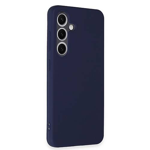 Galaxy S24 K�l�f First Silikon - Lacivert