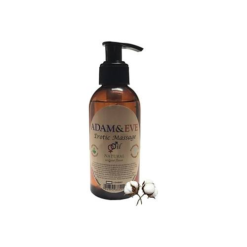 Adam & Eve Natural Massage Oil Kokusuz V�cut Masaj Ya�� 2adet 120 Ml