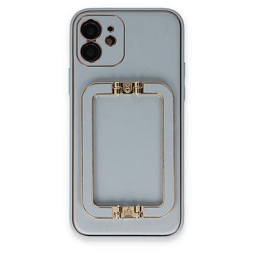 iPhone 12 K�l�f Coco Elit Kapak - Turkuaz