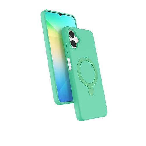 Galaxy A06 Regal Magsafe Standl� Kapak - Ye�il
