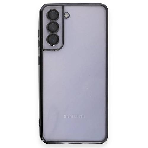 Galaxy S21 FE K�l�f Razer Lensli Silikon - Siyah