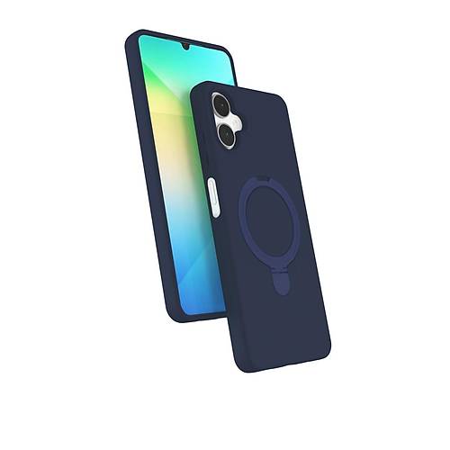 Galaxy A06 Regal Magsafe Standl� Kapak - Lacivert