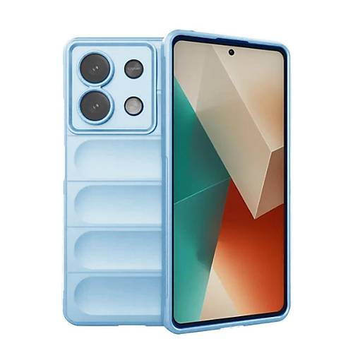 Poco X6 K�l�f Optimum Silikon - Sky Blue