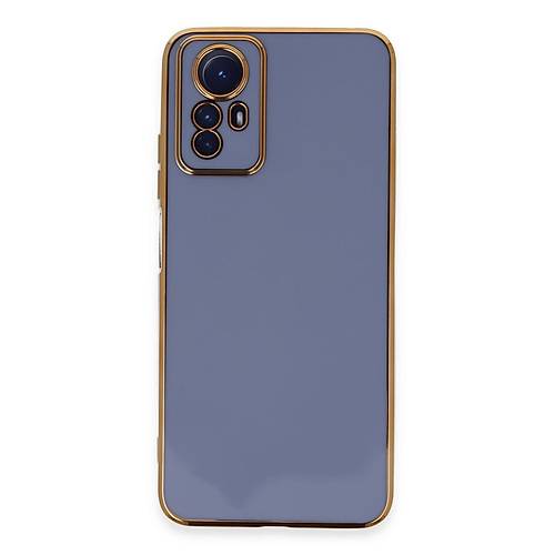 Redmi Note 12S K�l�f Volet Silikon - Mavi