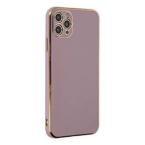 iPhone 11 Pro Max K�l�f Volet Silikon - Mor
