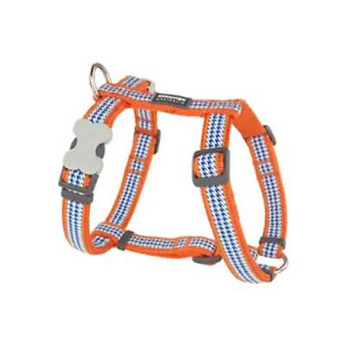 Fang It Desenli Turuncu K�pek G���s Tasmas� Medium 20 Mm
