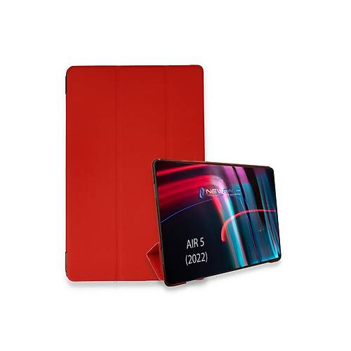 iPad Air 5 (2022) K�l�f Tablet Smart K�l�f - K�rm�z�