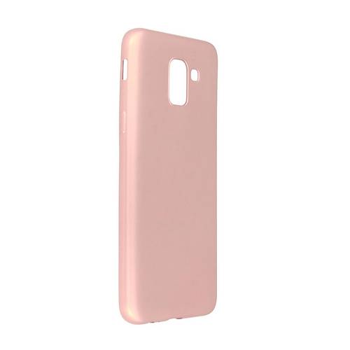 Galaxy J6 K�l�f First Silikon - Rose Gold