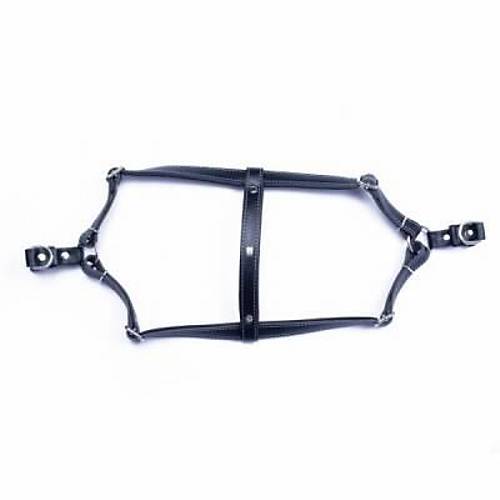 Konfor Ronin Deri K�pek G���s Tasmas� Siyah 1,5x35 40 Cm