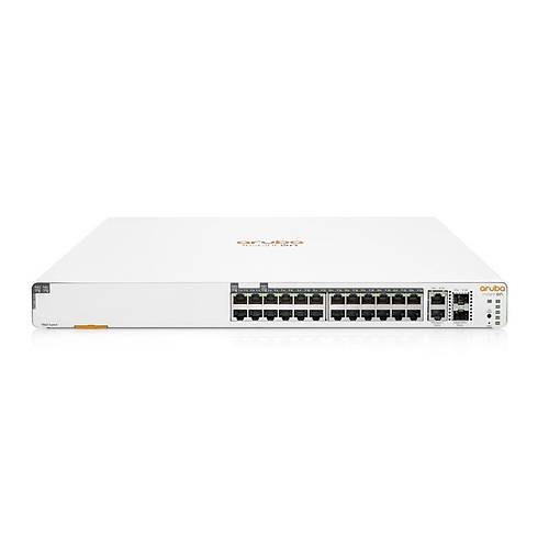 HPE JL813A 24 PORT GIGABIT 12 PORT POE + 2X1GB SFP UPLINK Y�NET�LEB�L�R RACKMOUNT SWITCH