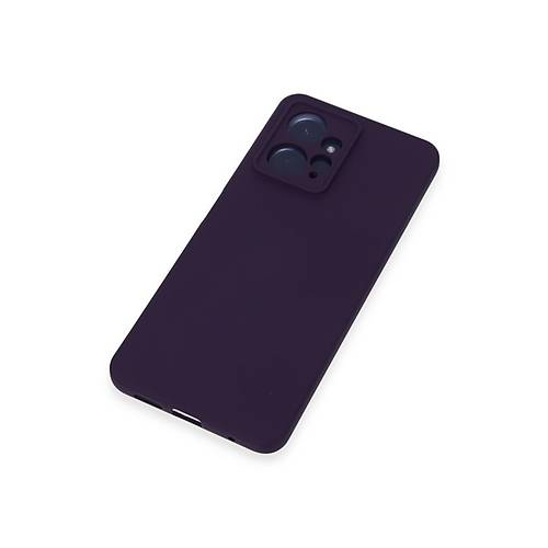 Redmi Note 12 4G K�l�f Nano i�i Kadife Silikon - Mor