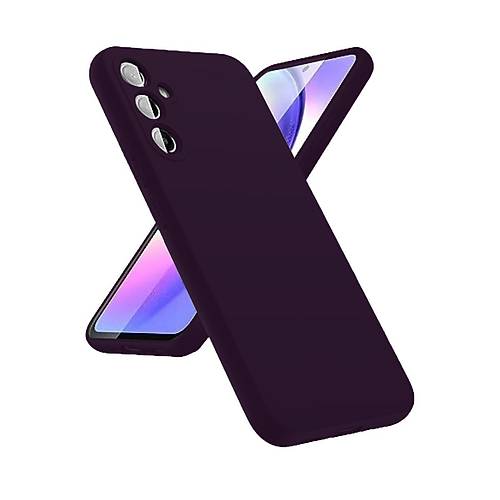 Galaxy A24 4G K�l�f First Silikon - Mor