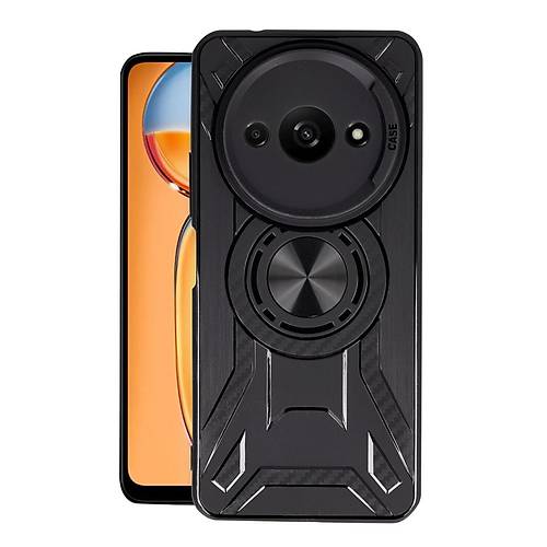 Redmi A3 4G K�l�f Lincoln Silikon - Siyah