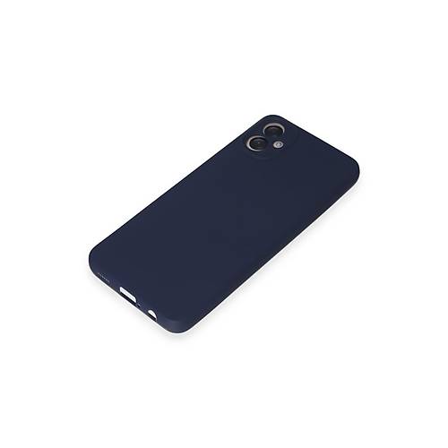 Galaxy A05 K�l�f First Silikon - Lacivert