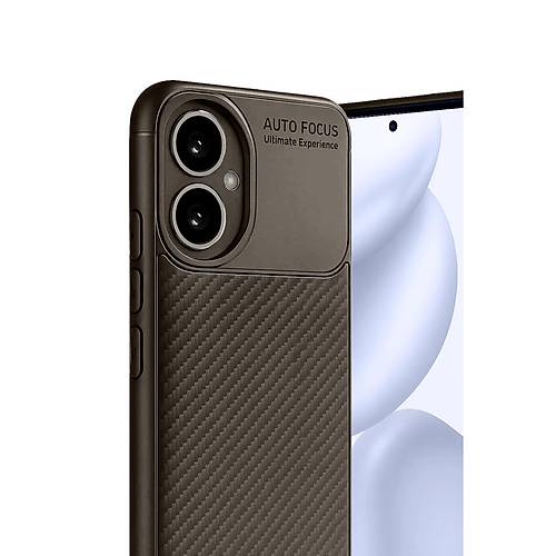 400 K�l�f Auto Focus Karbon Kapak - Kahverengi