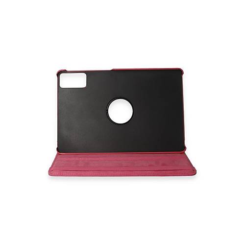 Redmi Pad SE K�l�f 360 Tablet Deri K�l�f - Pembe