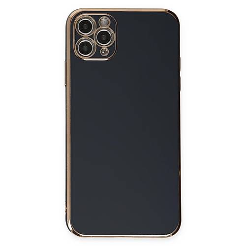 iPhone 11 Pro Max K�l�f Volet Silikon - Siyah