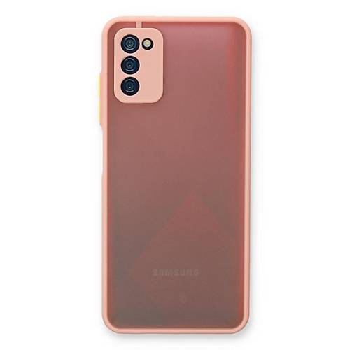 Galaxy A03S K�l�f Montreal Silikon Kapak - Pembe