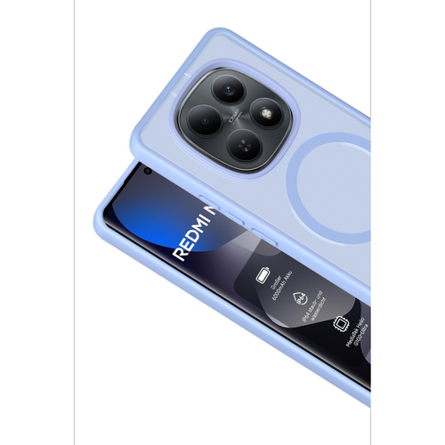 Redmi Note 15 4G Jota Magsafe Kapak - A��k Mavi