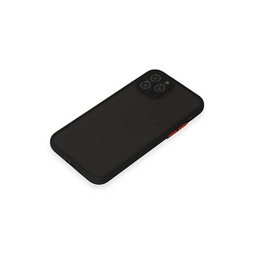iPhone 11 Pro K�l�f Montreal Silikon Kapak - Siyah